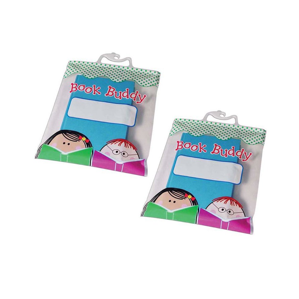 Book Buddy Bags, 10.5" x 12.5", 6 Per Pack, 2 Packs