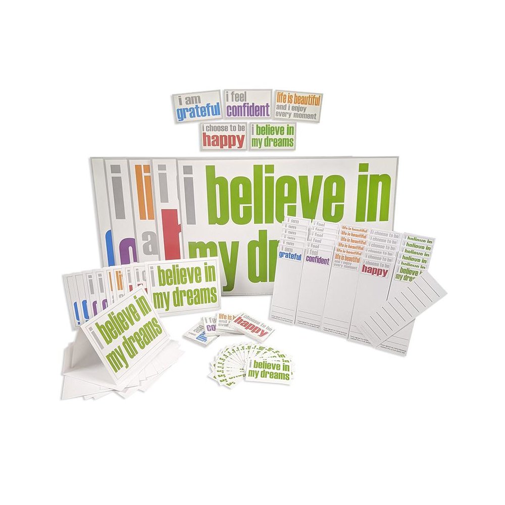 Ultra Booster Set, Posters, Magnets, Notes, Page Keepers, Note Cards, 150 Pieces