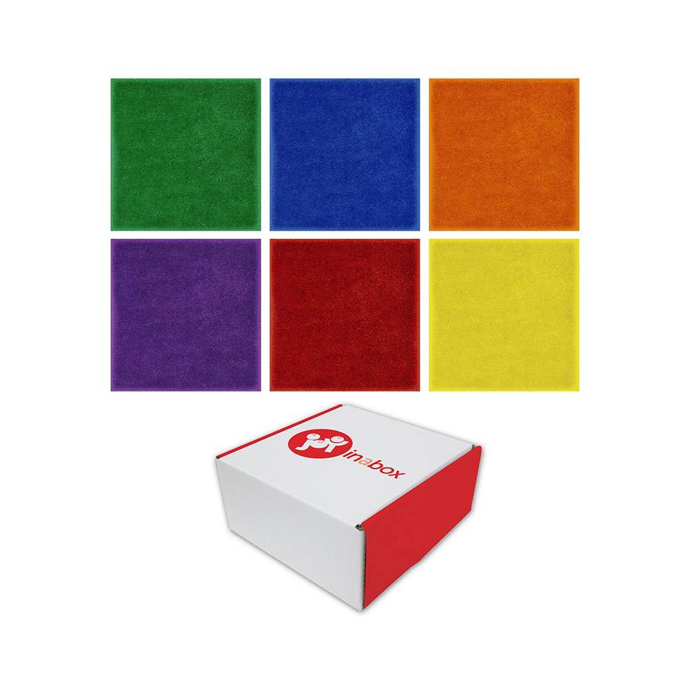 Joy Carpets Joy in a Box Carpet Squares, Pack of 24