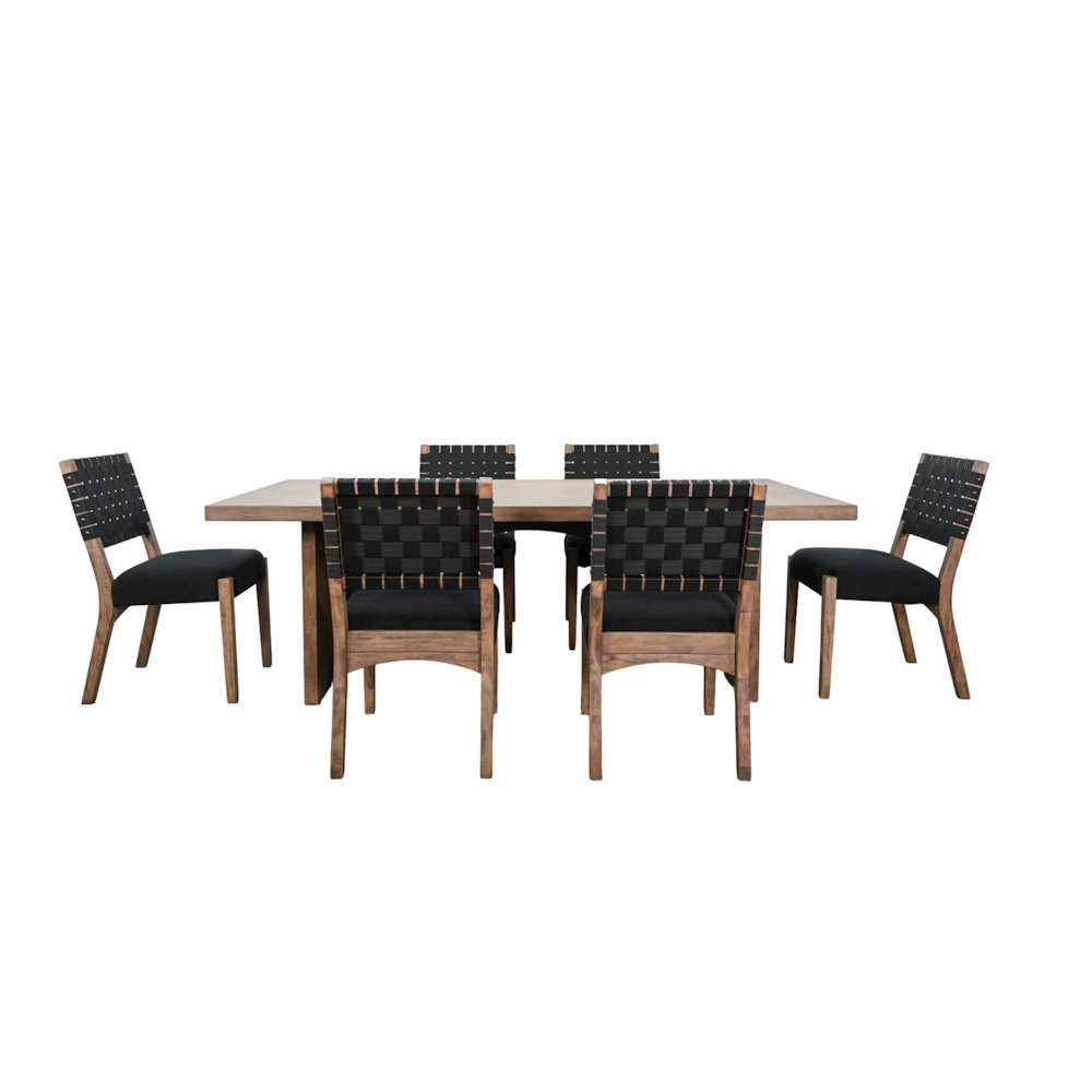 Modern Rectangular Arch Dining Set
