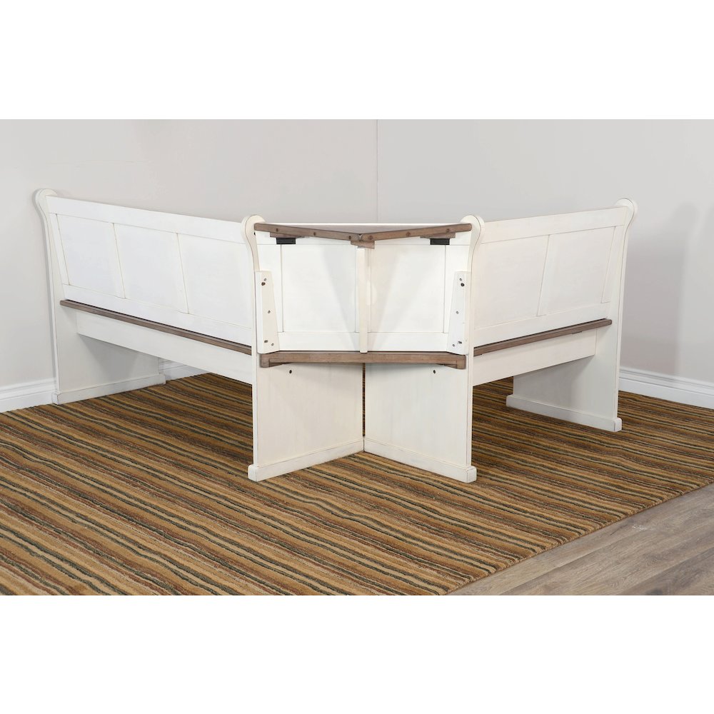 Wood Breakfast Nook Dining Set