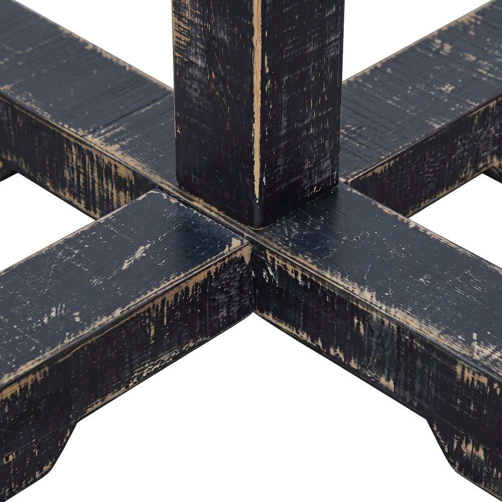Starlight Canyon Home Freestanding Coat Rack with 8-Prong Hooks, Black Sand