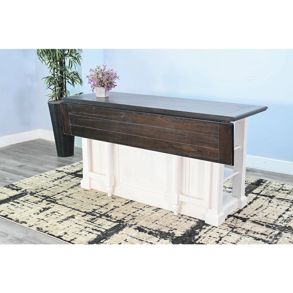 Carriage House Kitchen Island, 13" Drop Leaf