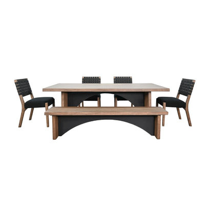 Modern Rectangular Arch Dining Set