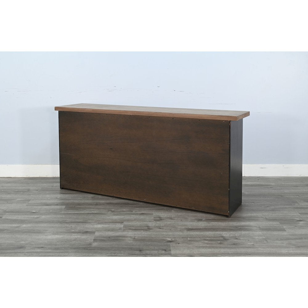 Savannah Contemporary Console Table with Arched Cutout