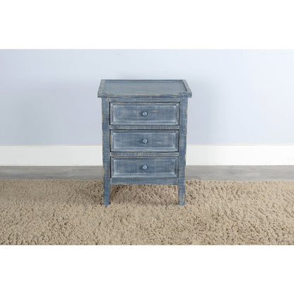 Ocean Blue End Table