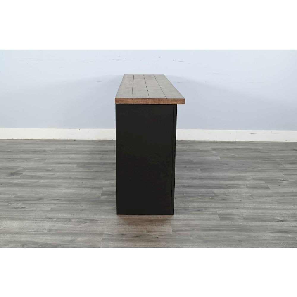 Savannah Contemporary Console Table with Arched Cutout