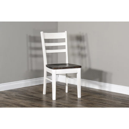 Wood Ladderback Dining Chair (Set of 2)