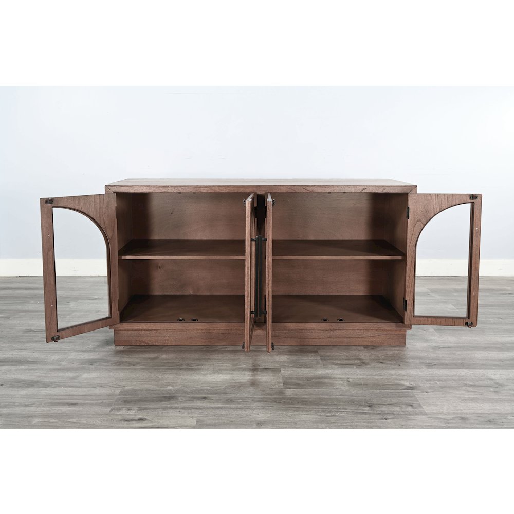 Double Arch Accent Cabinet