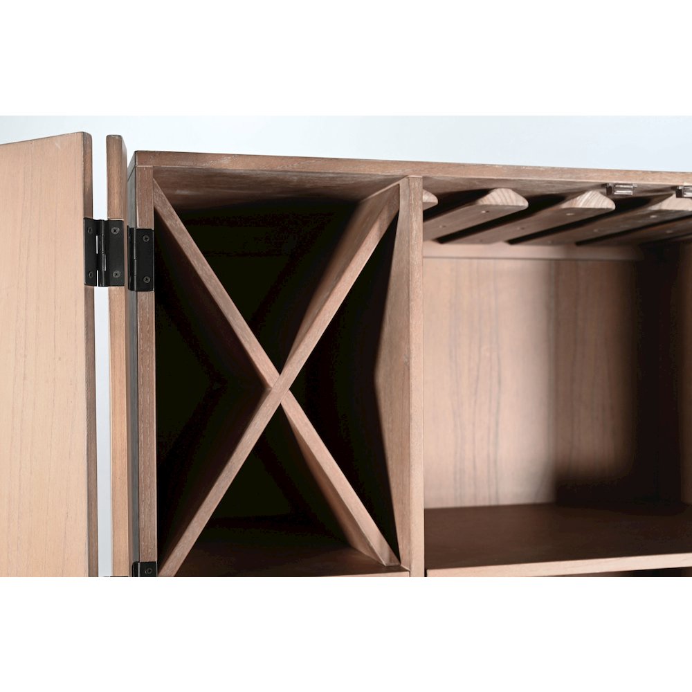 Violet Wine Bar Cabinet