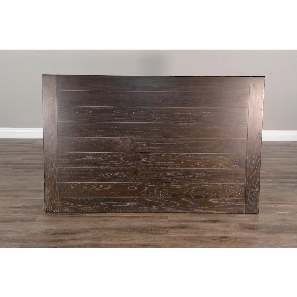 Rectangular Wood Counter Height Dining Table