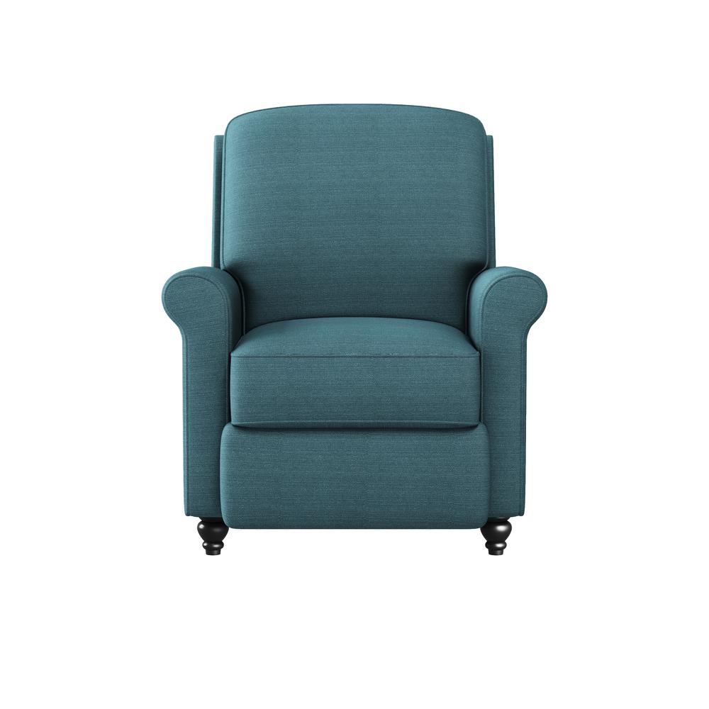 ProLounger Pushback Recliner in Caribbean Blue Linen
