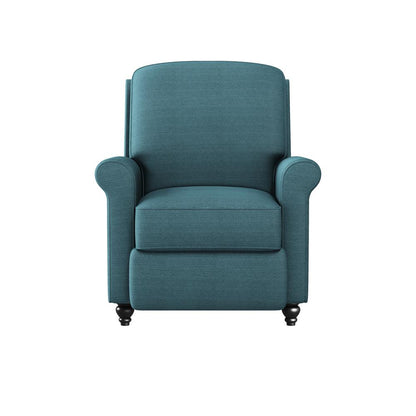 ProLounger Pushback Recliner in Caribbean Blue Linen