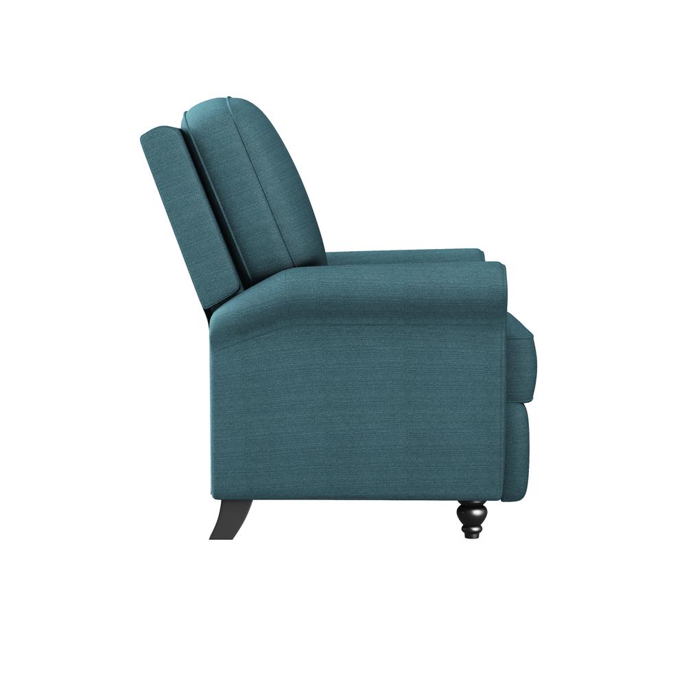 ProLounger Pushback Recliner in Caribbean Blue Linen