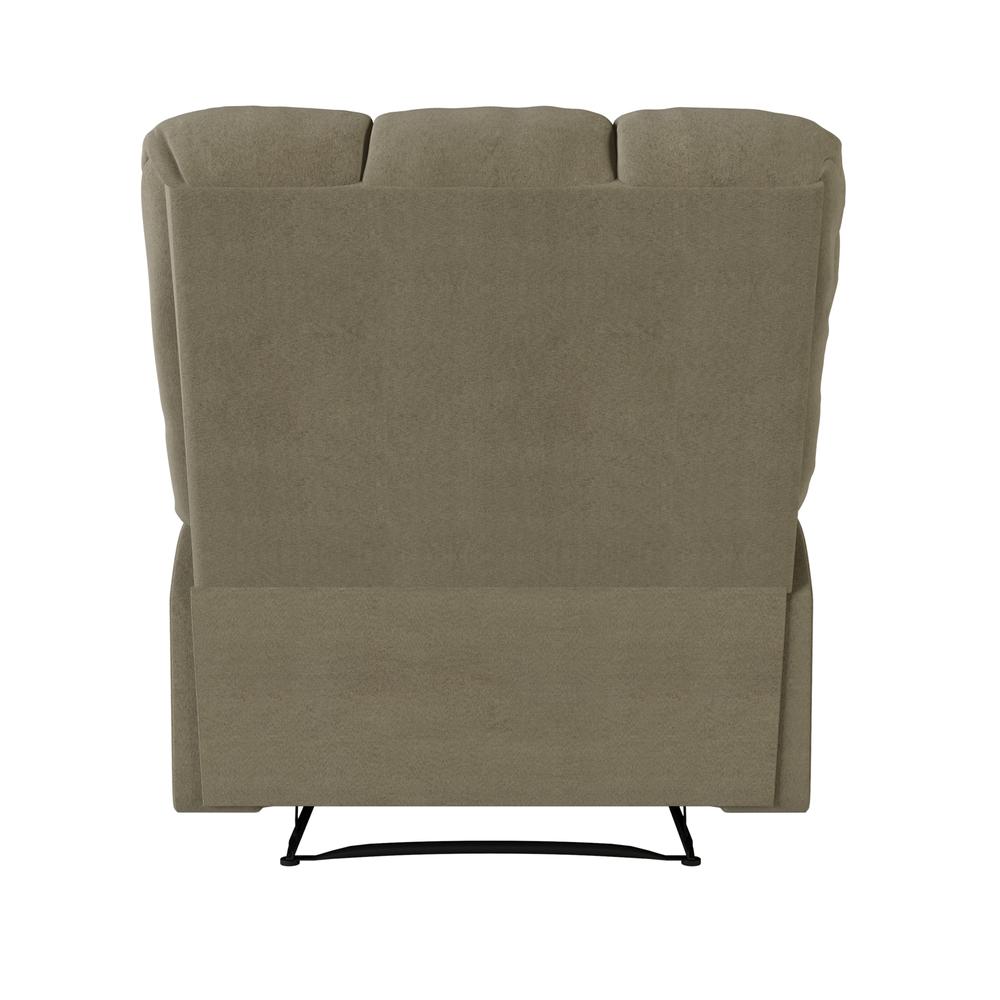 ProLounger Wall Hugger Recliner in Sage Microfiber with Square Tufted Back