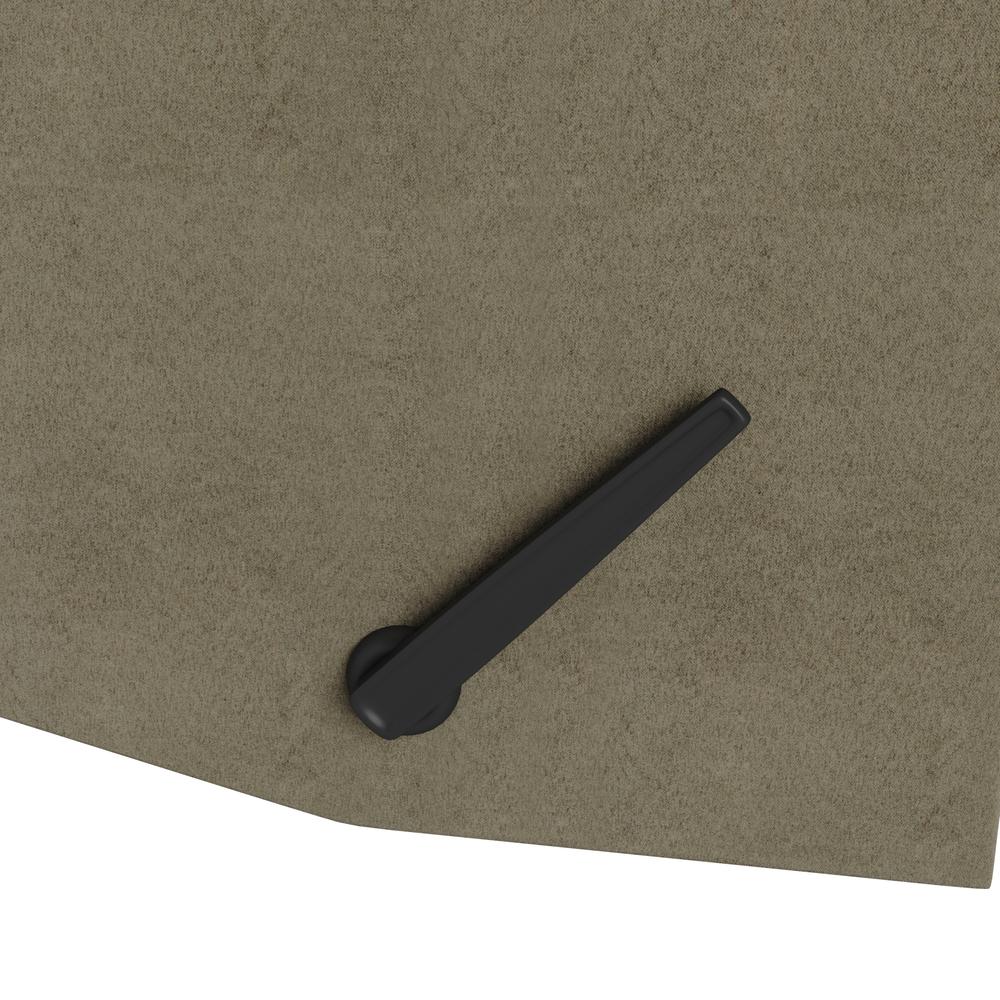 ProLounger Wall Hugger Recliner in Sage Microfiber with Square Tufted Back
