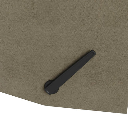 ProLounger Wall Hugger Recliner in Sage Microfiber with Square Tufted Back