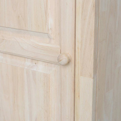 Unfinished Jelly Cabinet with Spacious Storage and Durable Construction
