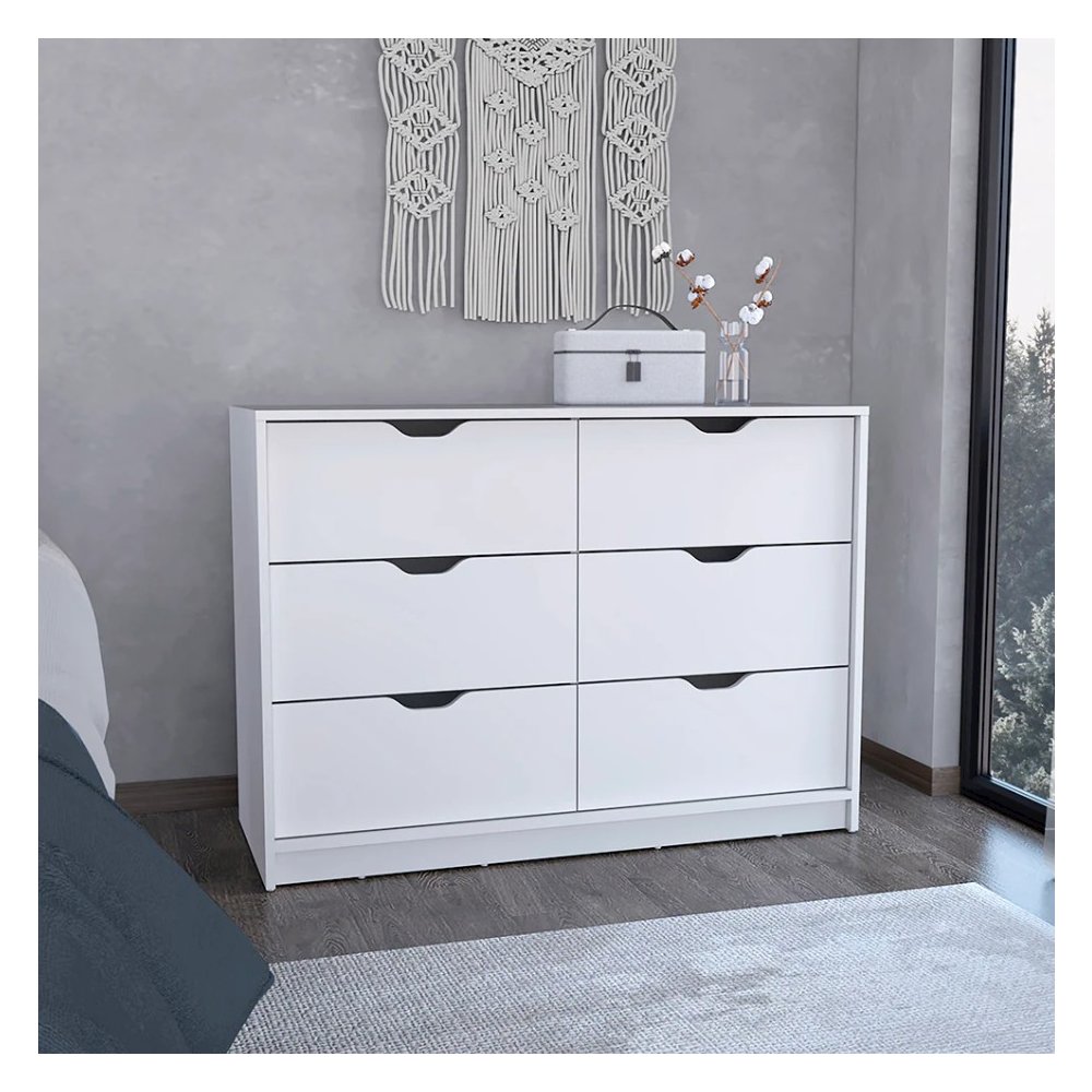 Basilea Dresser White MDF