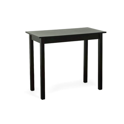 Tavern Pub Bar with 2 Counter Stools - Antique Black and Chestnut
