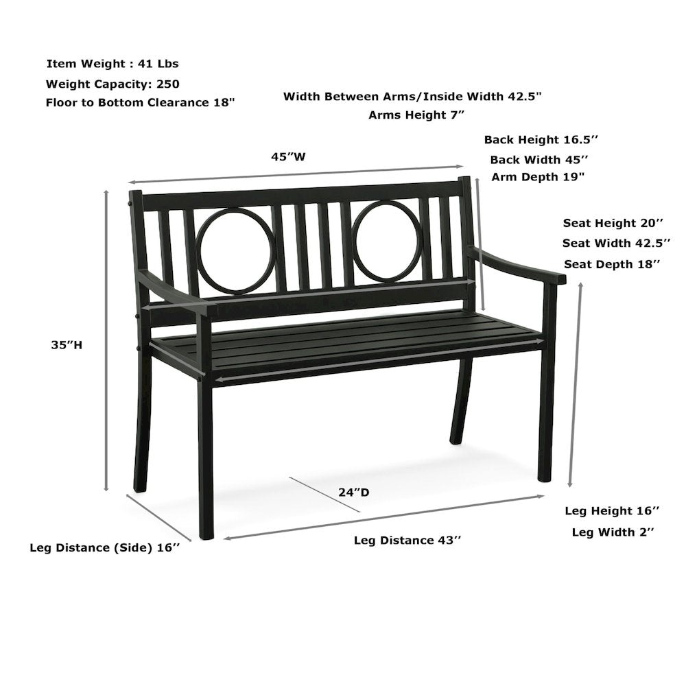 Gramercy Outdoor Set - Black
