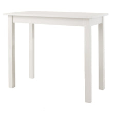 Tavern Pub Bar with 2 Counter Stools - Antique White