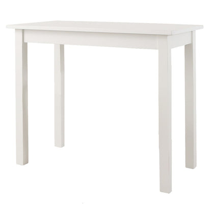 Tavern Pub Bar with 2 Counter Stools - Antique White