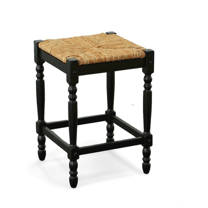Hawthorne Bar Table with 2 Counter Stools - Antique Black