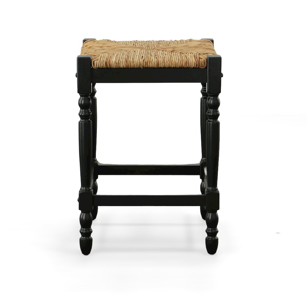 Hawthorne Bar Table with 2 Counter Stools - Antique Black