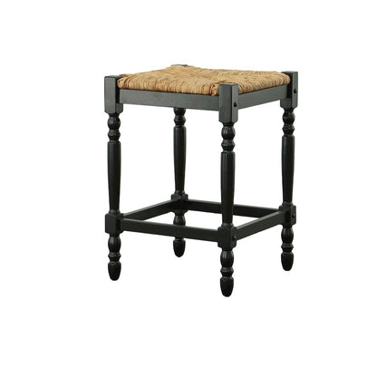 Hawthorne Bar Table with 2 Counter Stools - Antique Black