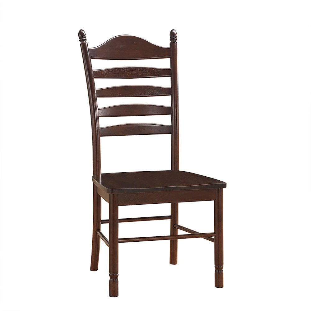 Monet X Base Dining Table with 2 Whitman Dining Chairs - Espresso