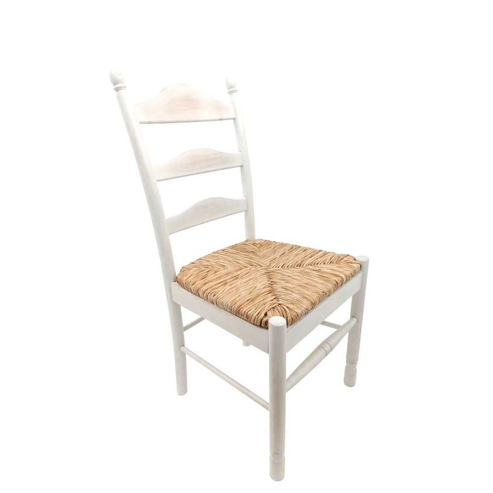 Fairview 30" Pedestal Dining Table with 2 Vera Dining Chairs - Whitewash