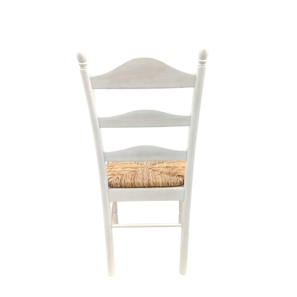 Fairview 30" Pedestal Dining Table with 2 Vera Dining Chairs - Whitewash