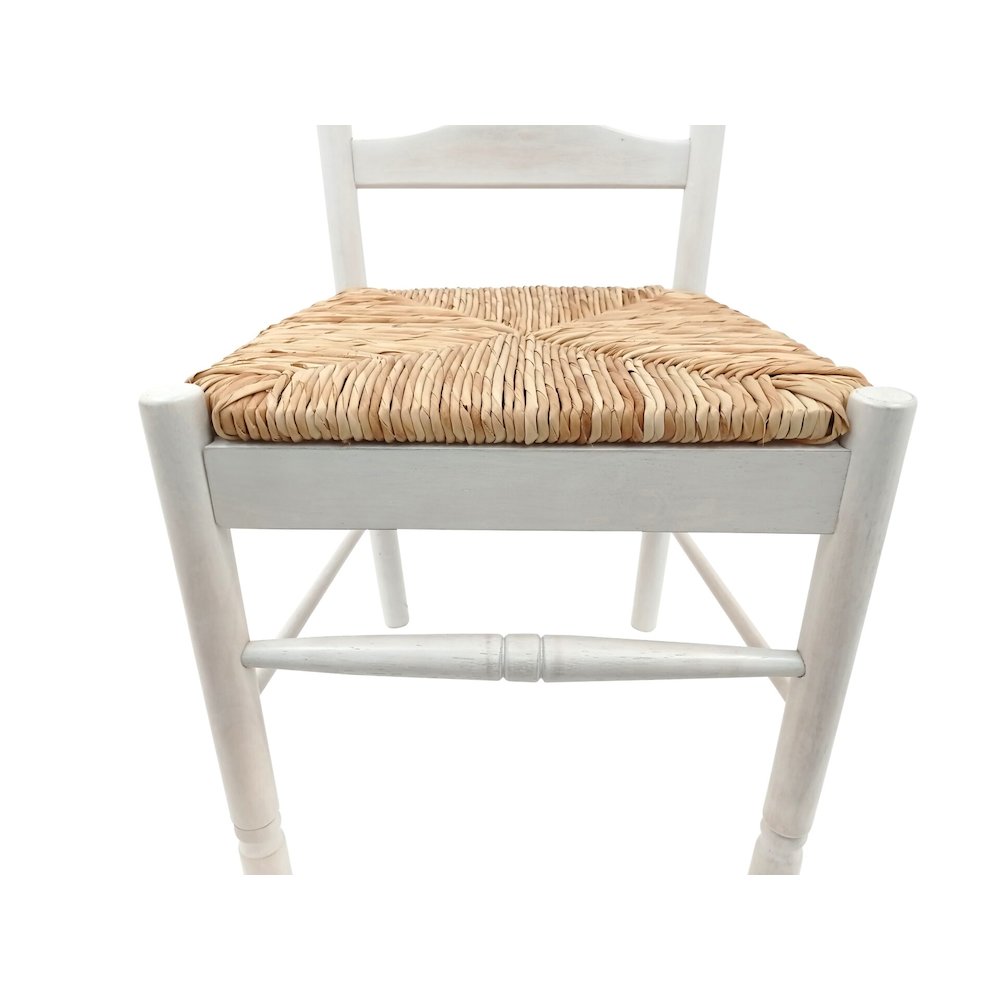 Fairview 30" Pedestal Dining Table with 2 Vera Dining Chairs - Whitewash