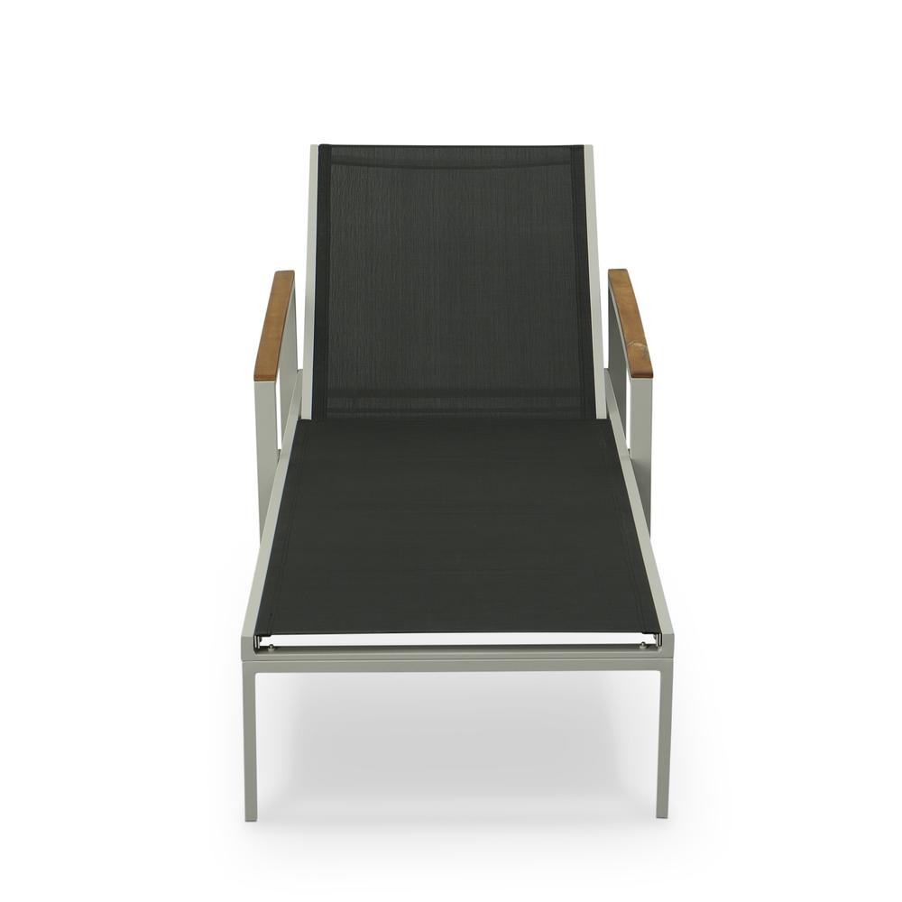 Braylee Reclining Chaise Lounge - Black