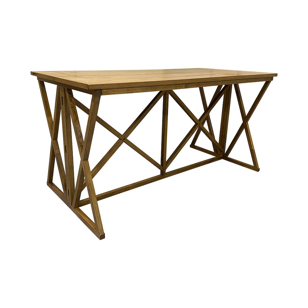 Taylor Flip Top Bar Table with 2 Backless Counter Stools - Golden Oak
