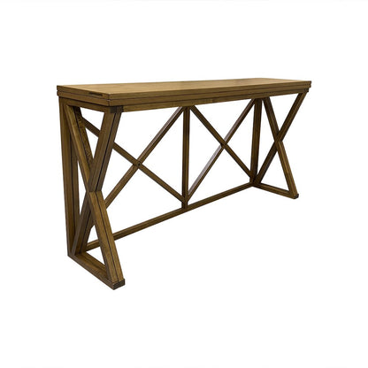 Taylor Flip Top Bar Table with 2 Backless Counter Stools - Golden Oak