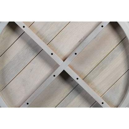 Hatteras Woven Coffee Table - Whitewash