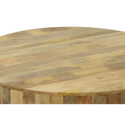 Tamia 42" Round Wooden Coffee Table - Natural