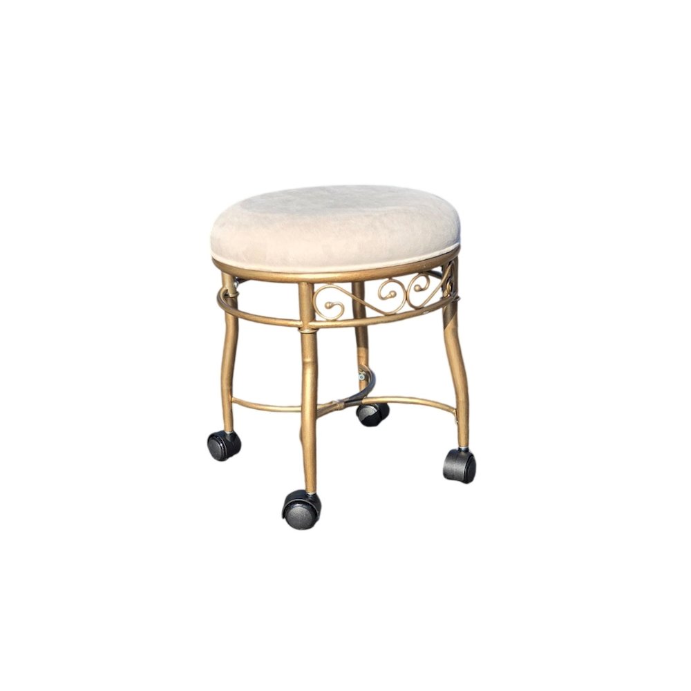 Victorian Vanity Stool - Bronze