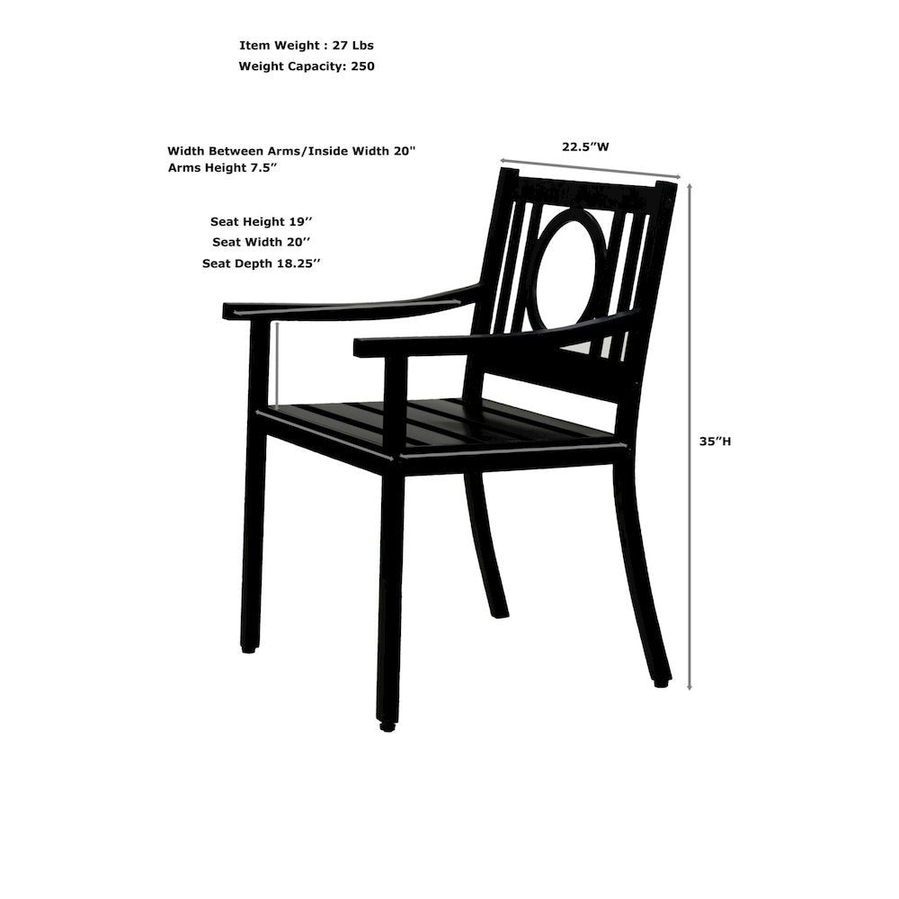 Grammercy Outdoor Chair - White