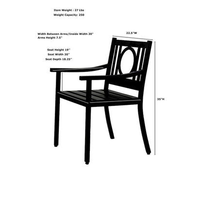 Grammercy Outdoor Chair - White
