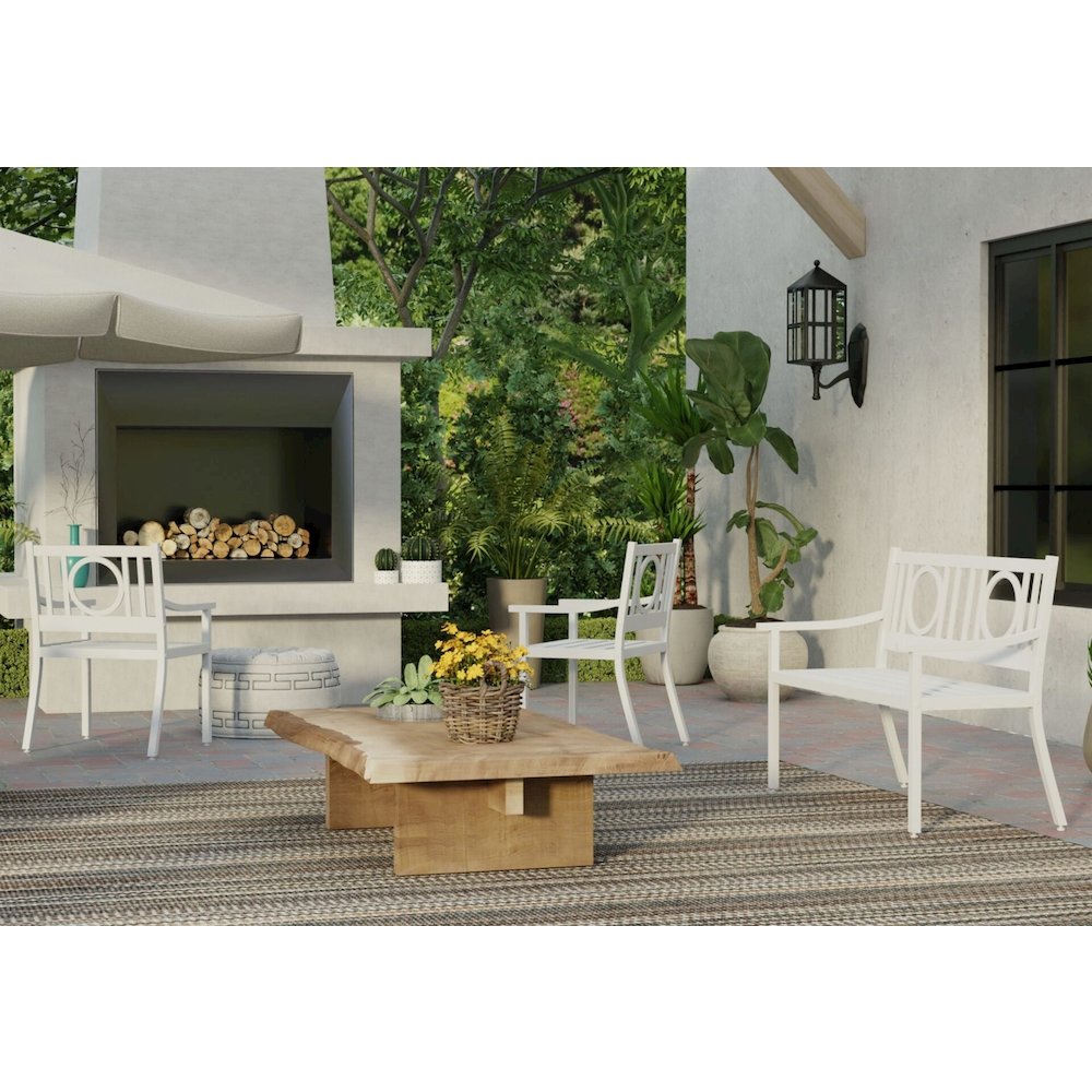 Grammercy Outdoor Chair - White