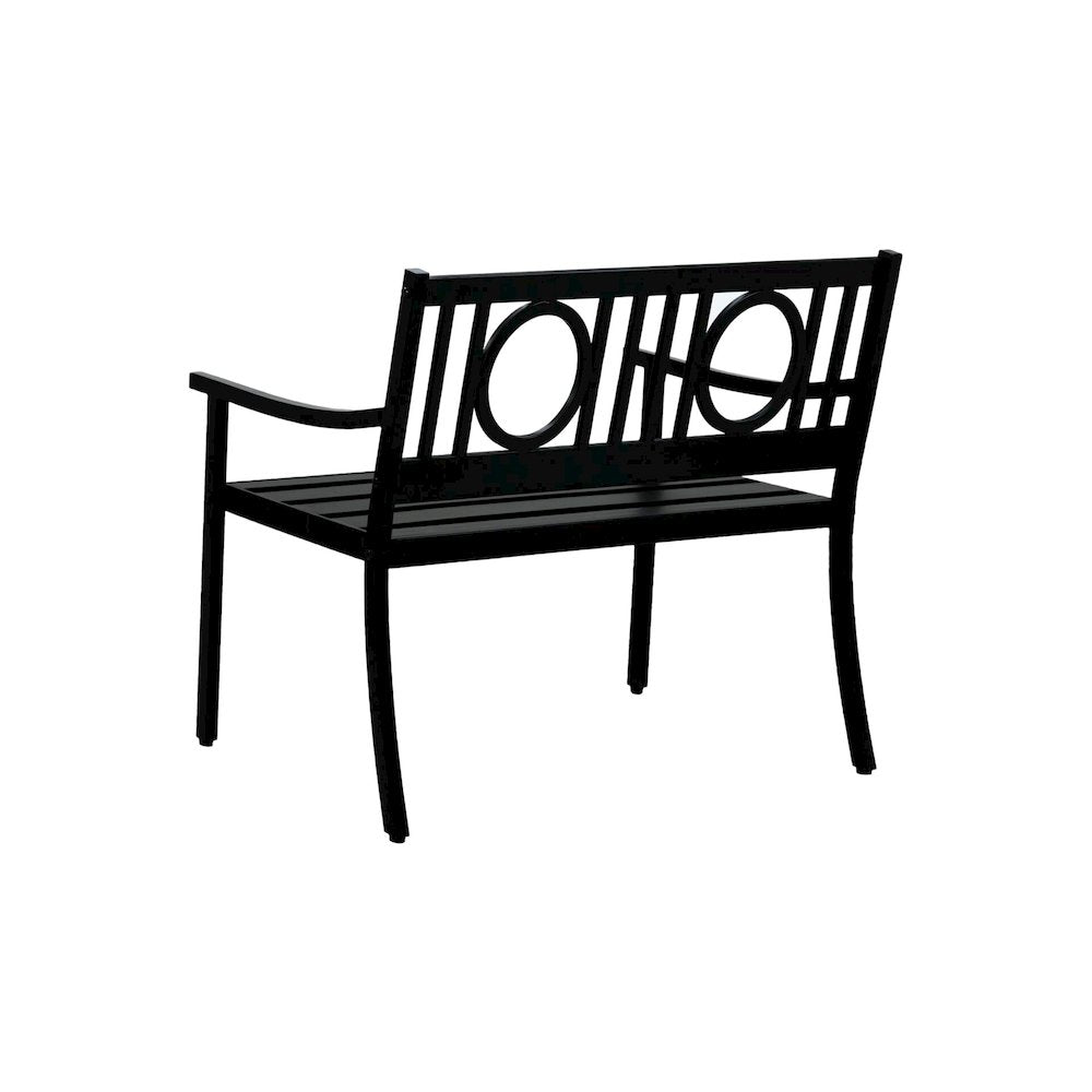 Gramercy Outdoor Bench - Black