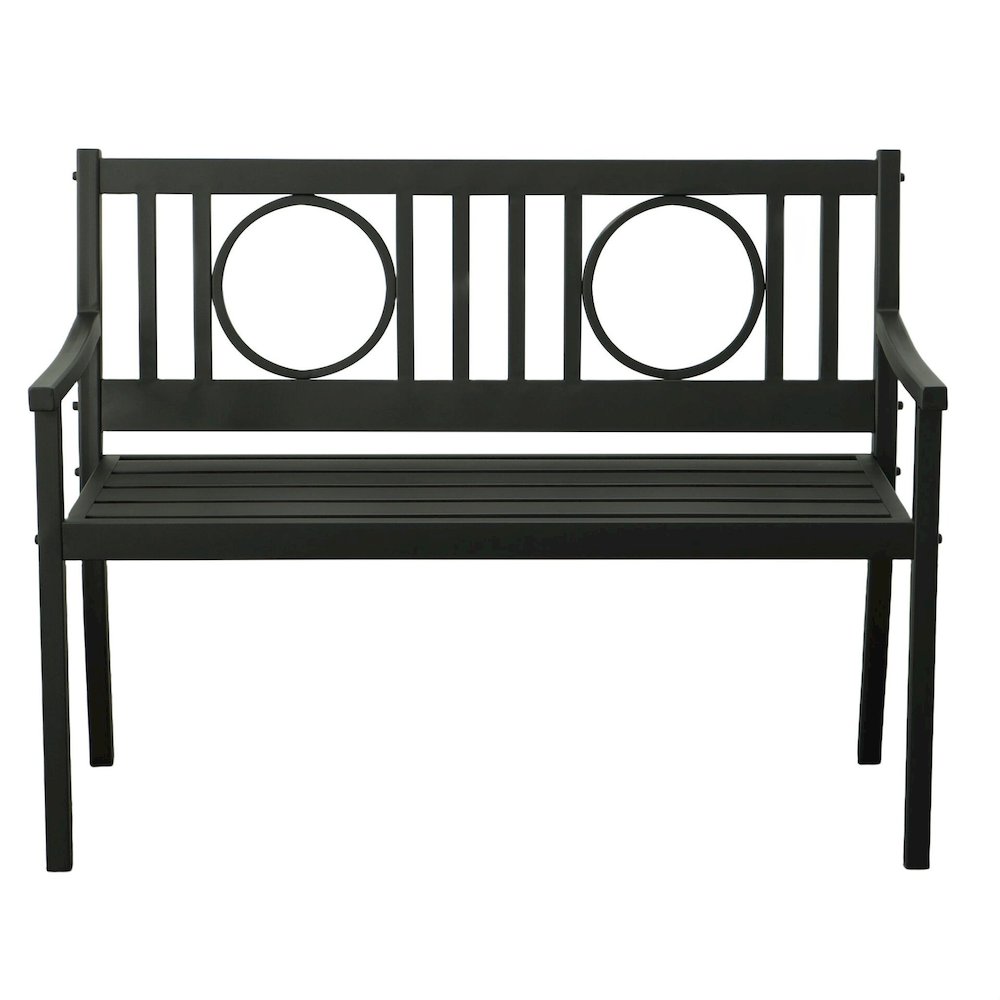 Gramercy Outdoor Bench - Black