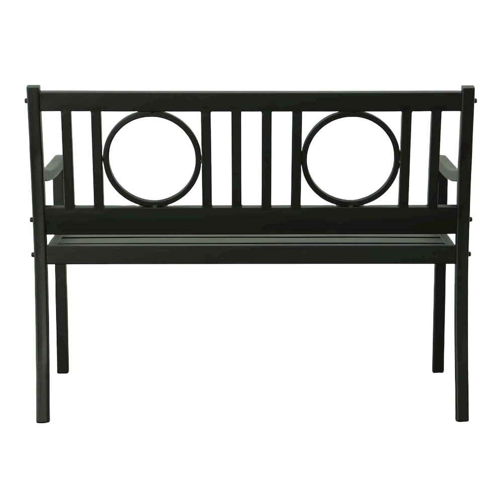 Gramercy Outdoor Bench - Black