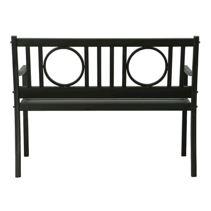 Gramercy Outdoor Bench - Black
