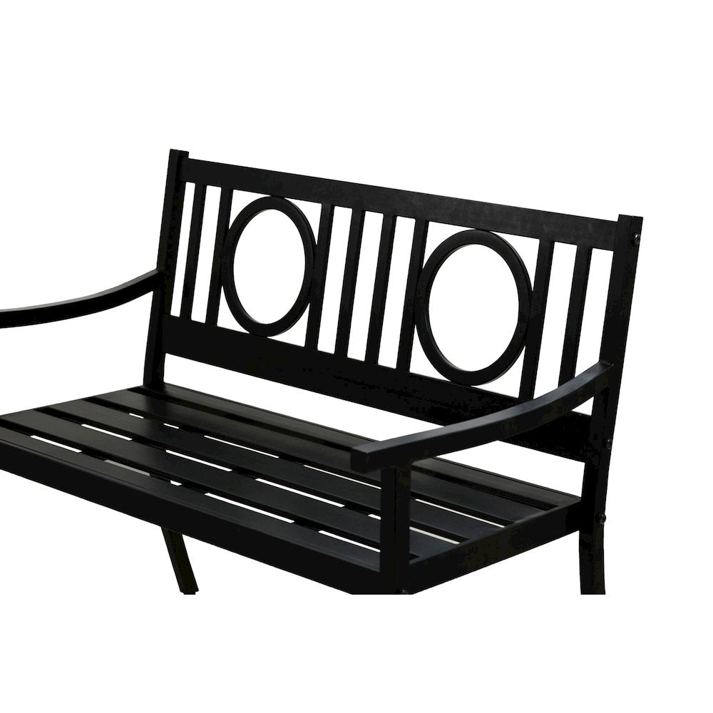 Gramercy Outdoor Bench - Black