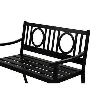 Gramercy Outdoor Bench - Black