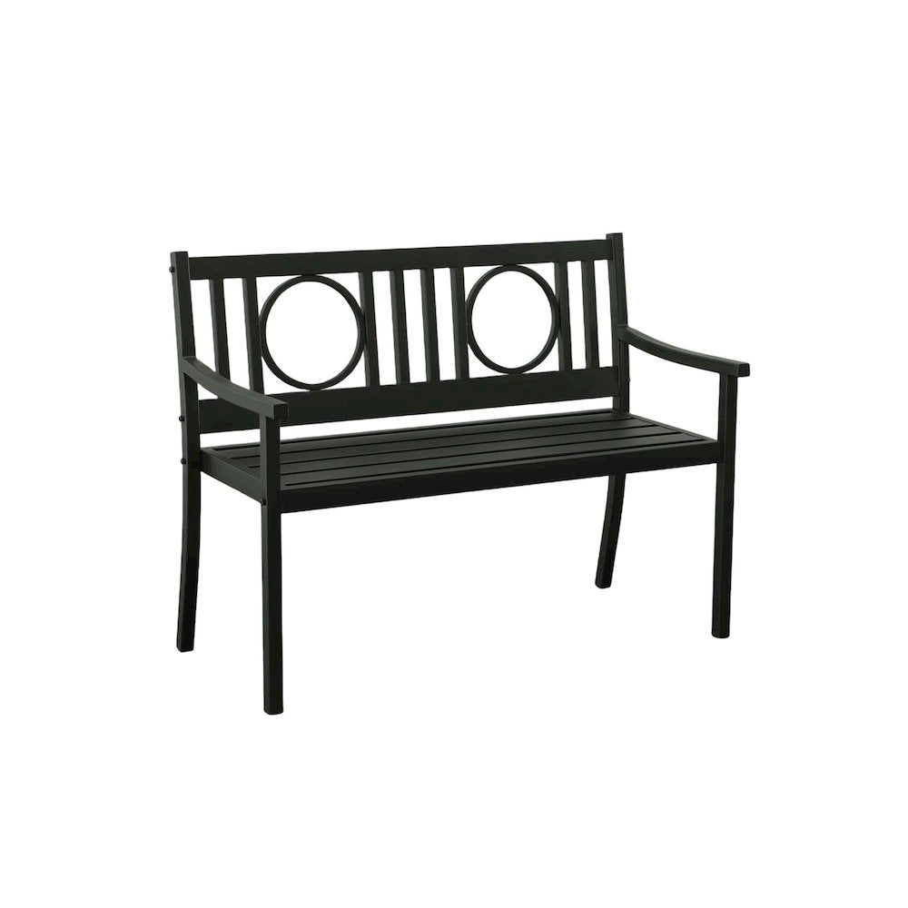 Gramercy Outdoor Bench - Black
